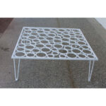 Steel Coffee Table with Circles