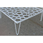 Steel Coffee Table with Circles