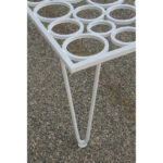 Steel Coffee Table with Circles