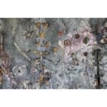 Monumental Outsider Art Assemblage Painting on Canvas