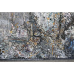 Monumental Outsider Art Assemblage Painting on Canvas