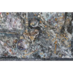 Monumental Outsider Art Assemblage Painting on Canvas