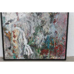 Abstract Outsider Art Oil Painting on Canvas (1)