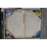 Abstract Outsider Art Oil Painting on Canvas (3)