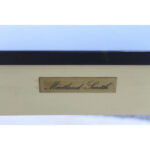 Pair of Maitland Smith Demilunes, Hand Painted Faux Finish