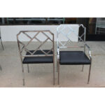 Six Chrome Dining Chairs by Milo Baughman for Design Institute of America (DIA)