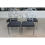 Six Chrome Dining Chairs by Milo Baughman for Design Institute of America (DIA)