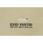 Pair of Maitland Smith Demilunes, Hand Painted Faux Finish