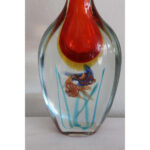 Murano Hand Blown Aquarium Vase attributed to Alfredo Barbini