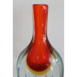 Murano Hand Blown Aquarium Vase attributed to Alfredo Barbini
