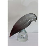 Murano Bird on Bullet Stand