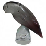 Murano Bird on Bullet Stand