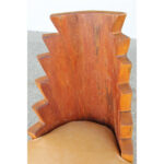 Pair of Studio Adirondack Southwest Chairs and Table