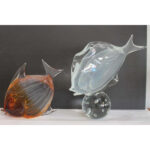 Murano Glass Fish Sculpture by Licio Zanetti