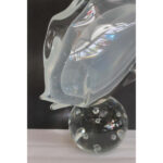 Murano Glass Fish Sculpture by Licio Zanetti