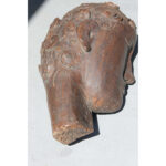 Sculpted Studio Stoneware Face Sculpture