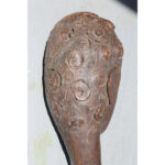 Sculpted Studio Stoneware Face Sculpture