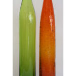 Pair of Vases by Joel Myers, Model No. 6427 for Blenko