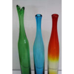 Three Vases by Joel Myers, Model No. 6427 for Blenko
