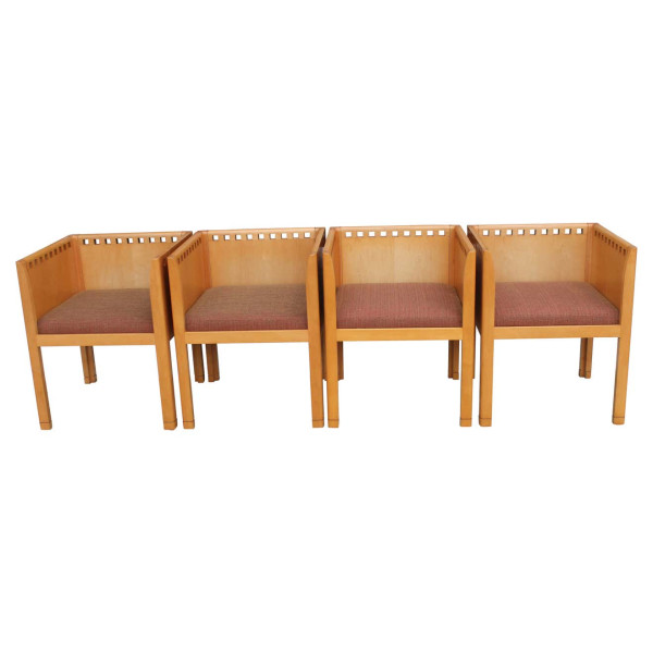 Four Chairs, Metropolitan Furniture Corporation