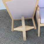 Pair of Man Ray Chairs by Philippe Starck for the Clift Hotel, San Francisco