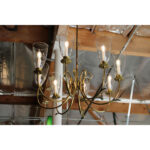 Brass Chandelier by Norman Grag, Manton, California