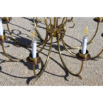 Brass Chandelier by Norman Grag, Manton, California