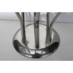 Pair of Silver Plated Candelabras by Mesa, Italy