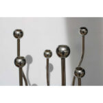 Pair of Silver Plated Candelabras by Mesa, Italy