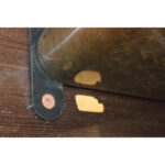 Saporiti Coffee Table with Lacquered Birdseye Maple