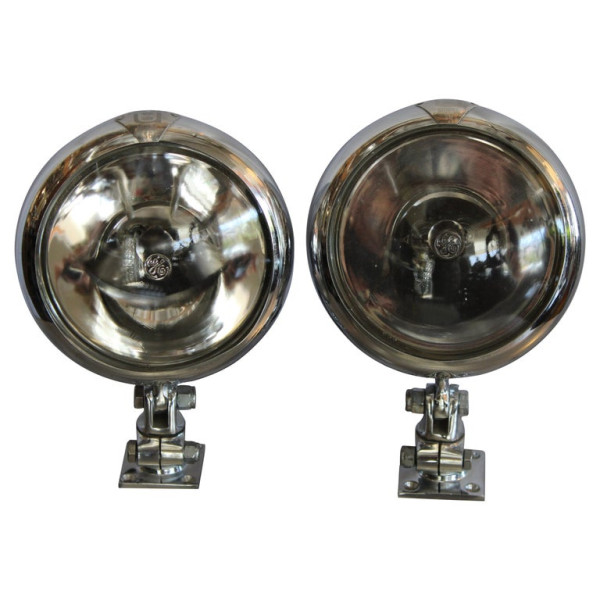 Pair of Automobile Style Spotlights by Unity Manufacturing of Chicago IL