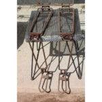 Pair of Articulated Metal Figures