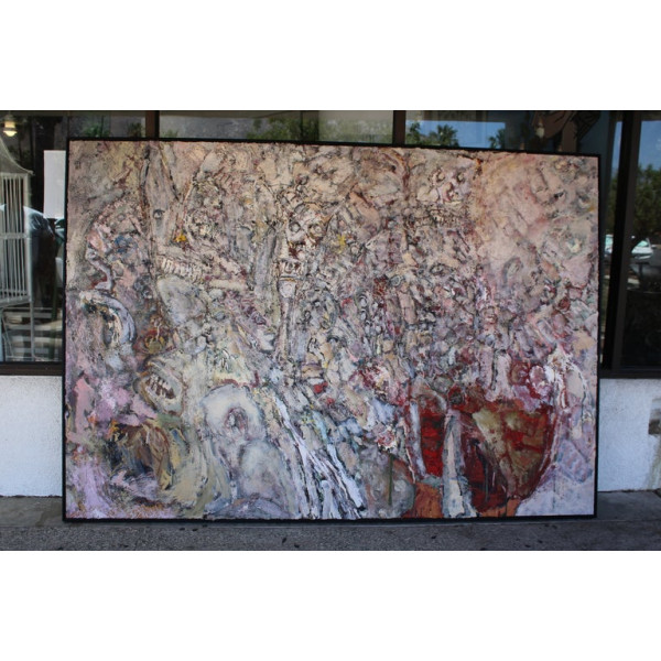 Monumental Outsider Art Painting