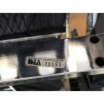 Design Institute of America (DIA) Chrome Plated Steel Etagere