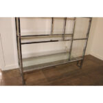 Design Institute of America (DIA) Chrome Plated Steel Etagere