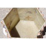 Hexagon Nautical Seashell Basket
