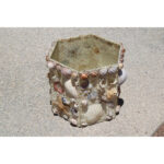 Hexagon Nautical Seashell Basket