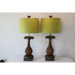 Pair of Pineapple Lamps