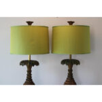 Pair of Pineapple Lamps