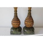 Pair of Pineapple Lamps
