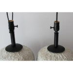 Pair of Studio Made Ceramic Lamps