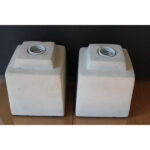 Pair of Custom Ceramic Lamps