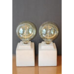 Pair of Custom Ceramic Lamps