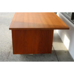 Scandinavian Teak Desk Manufactured by Nipu