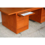 Scandinavian Teak Desk Manufactured by Nipu