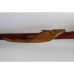 Folk Art Carved Walking Cane, Snakes and Fish