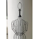Figural Dress Form Lamp Attributed to John Risley
