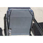 Set of Six Chrome and Fabric Barstools by Jerry Johnson