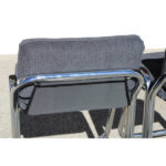 Set of Six Chrome and Fabric Barstools by Jerry Johnson