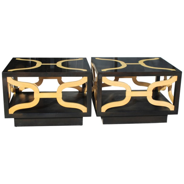 Pair of Italian Side Tables